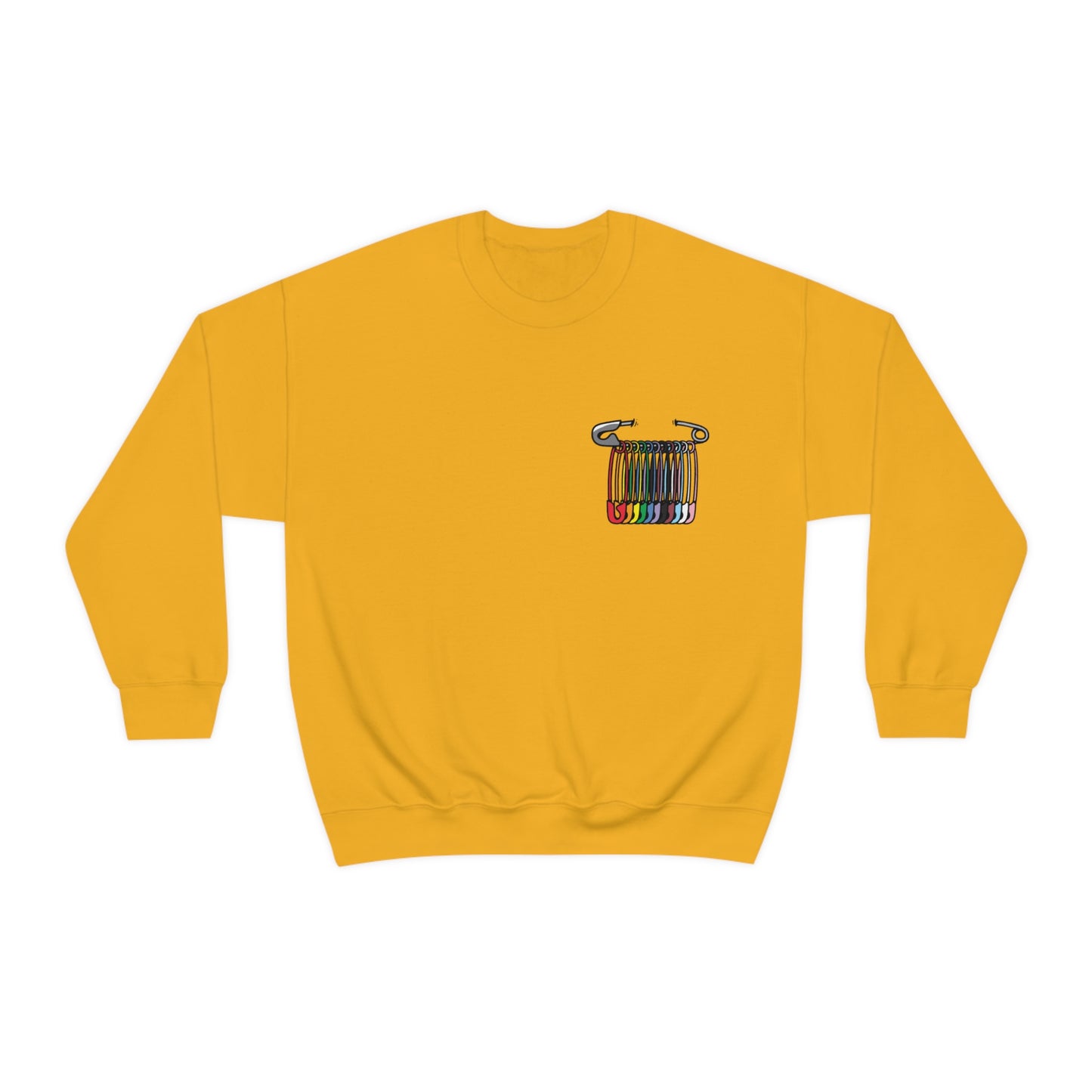 SAFEty Pin Crewneck Sweatshirt