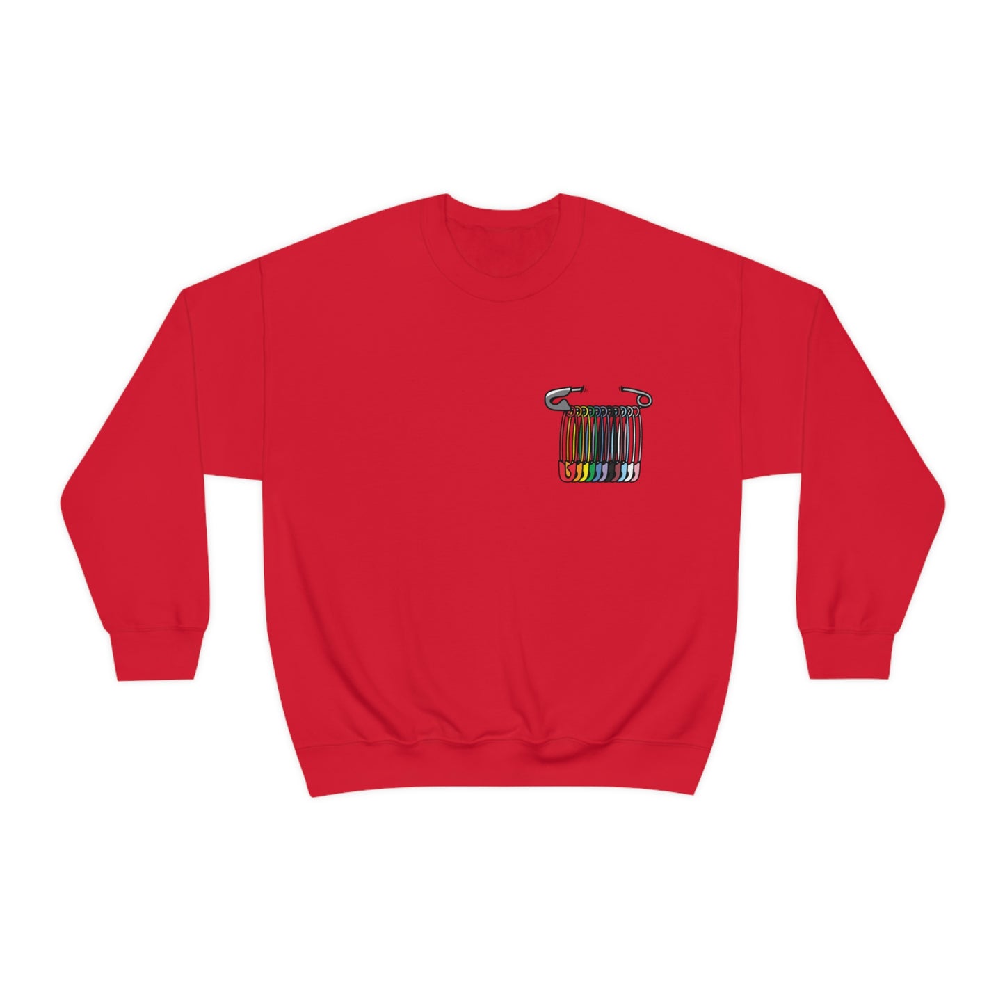 SAFEty Pin Crewneck Sweatshirt