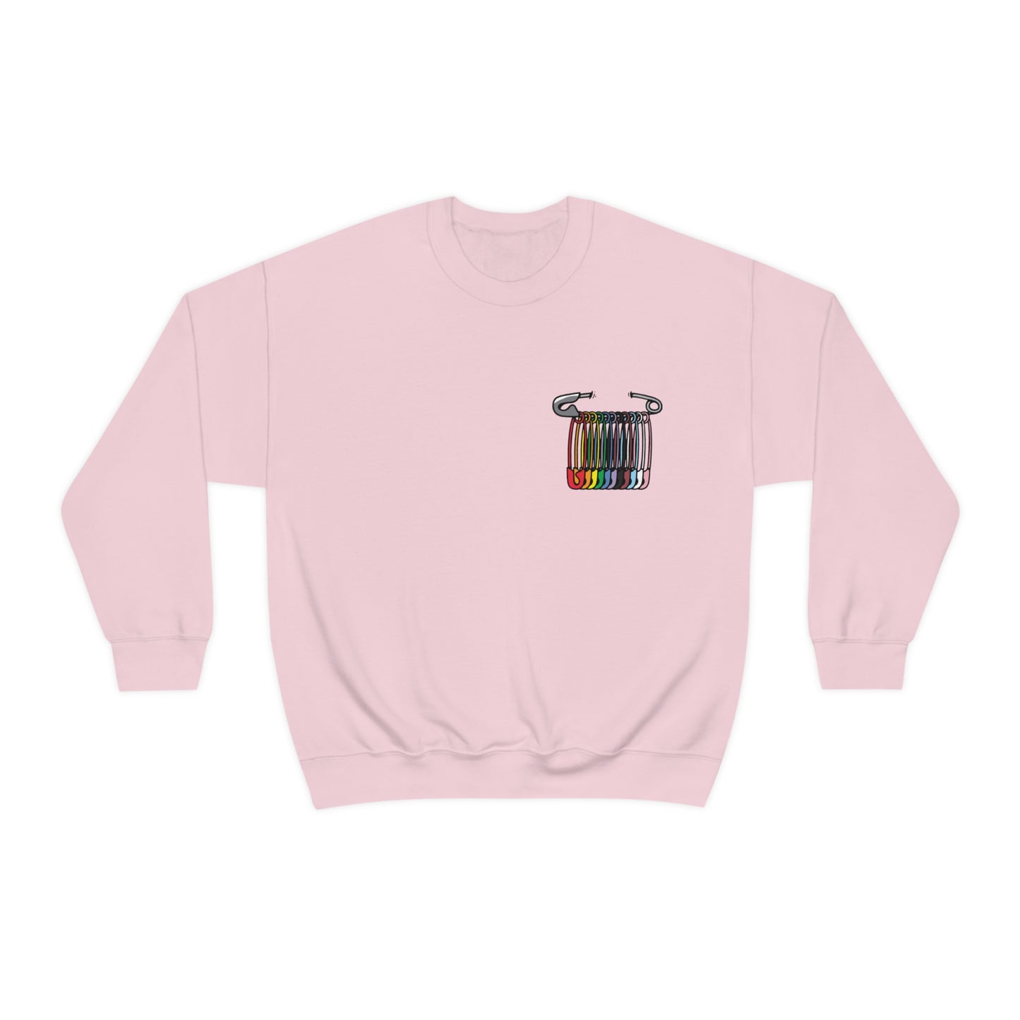 SAFEty Pin Crewneck Sweatshirt