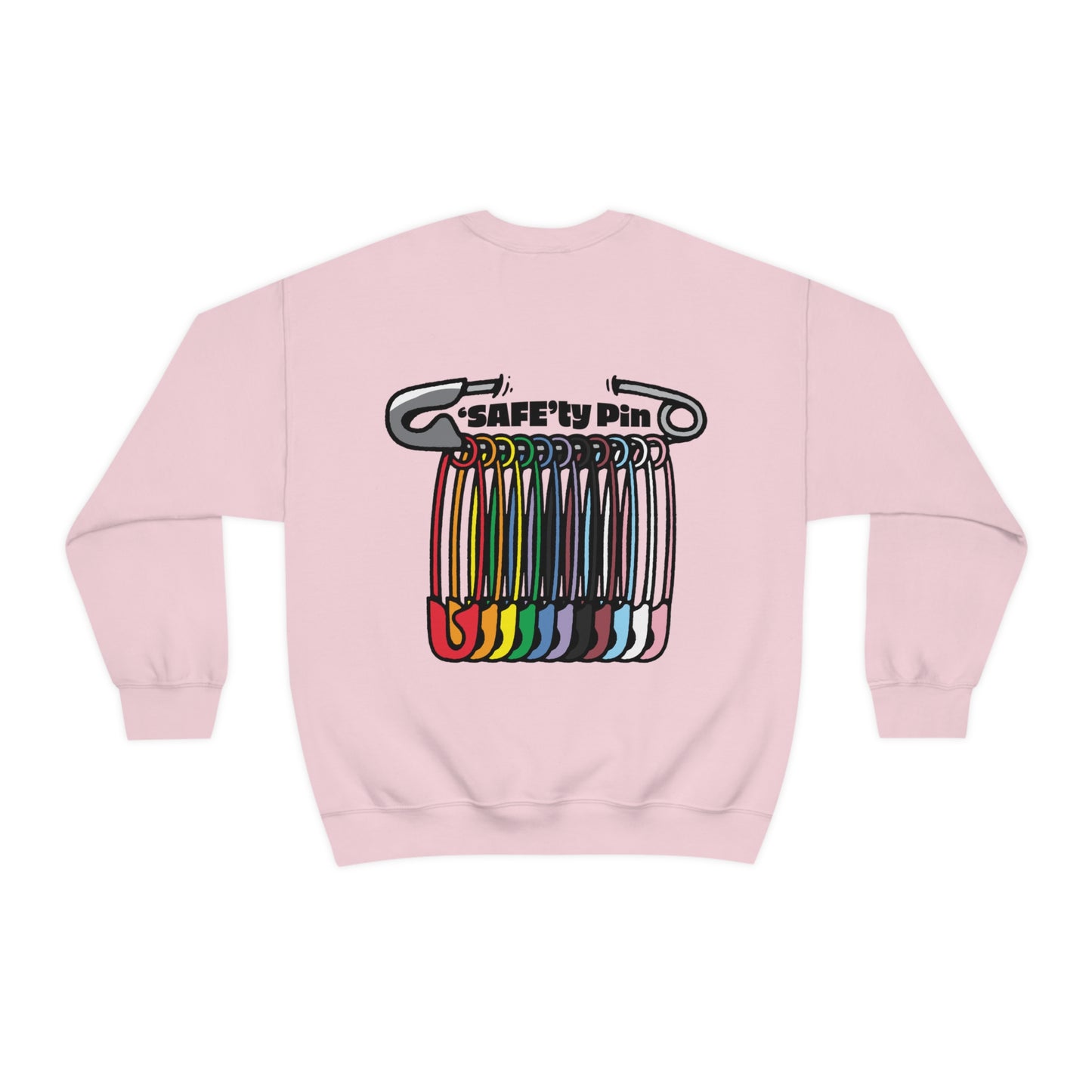 SAFEty Pin Crewneck Sweatshirt