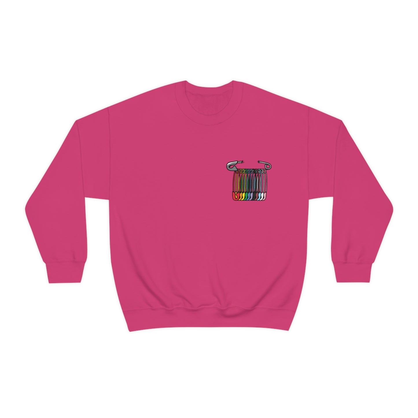 SAFEty Pin Crewneck Sweatshirt