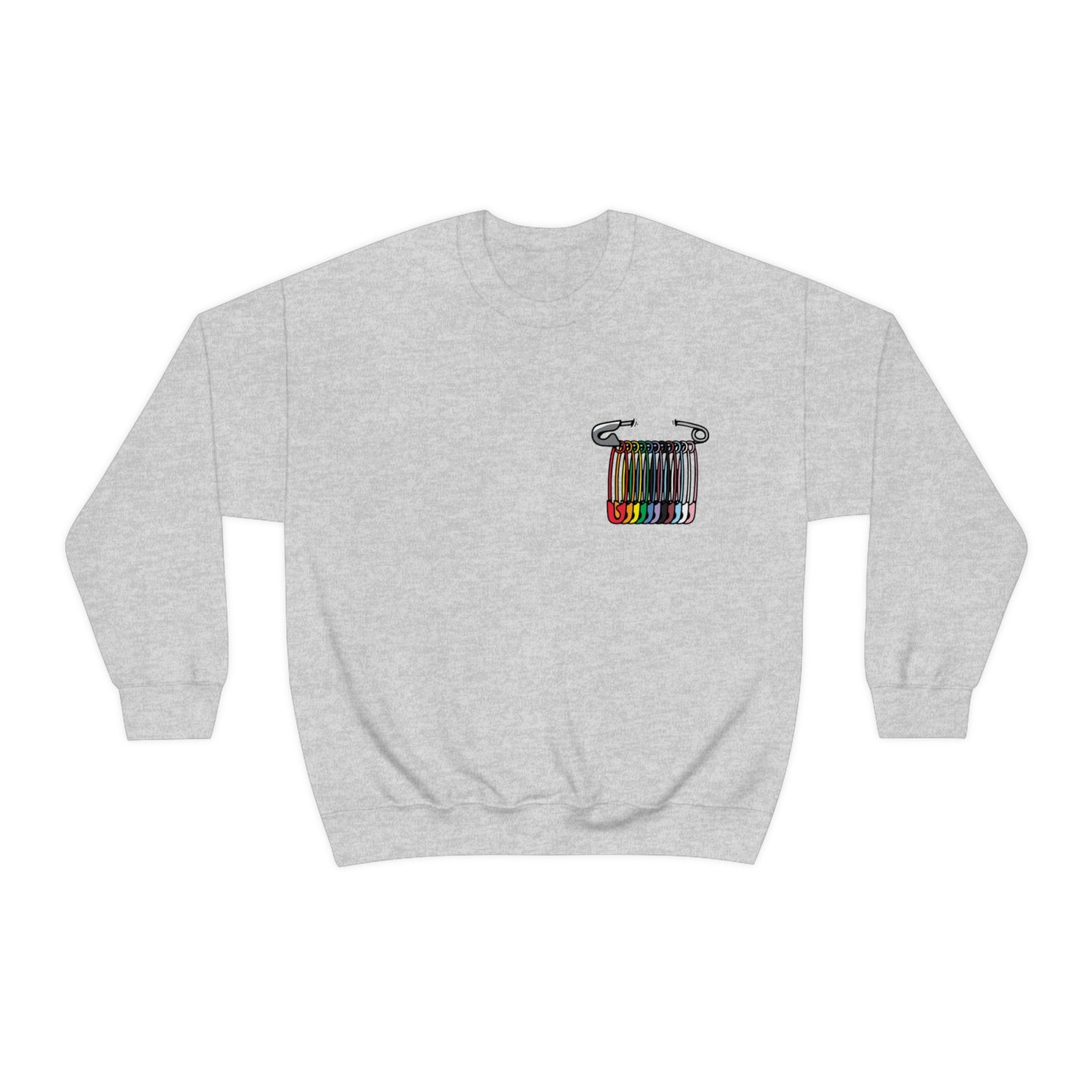 SAFEty Pin Crewneck Sweatshirt