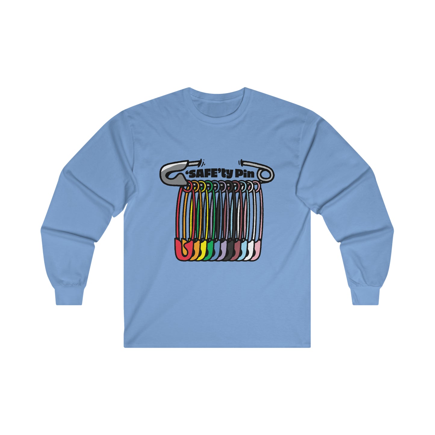 SAFEty Pin Long Sleeve Tee
