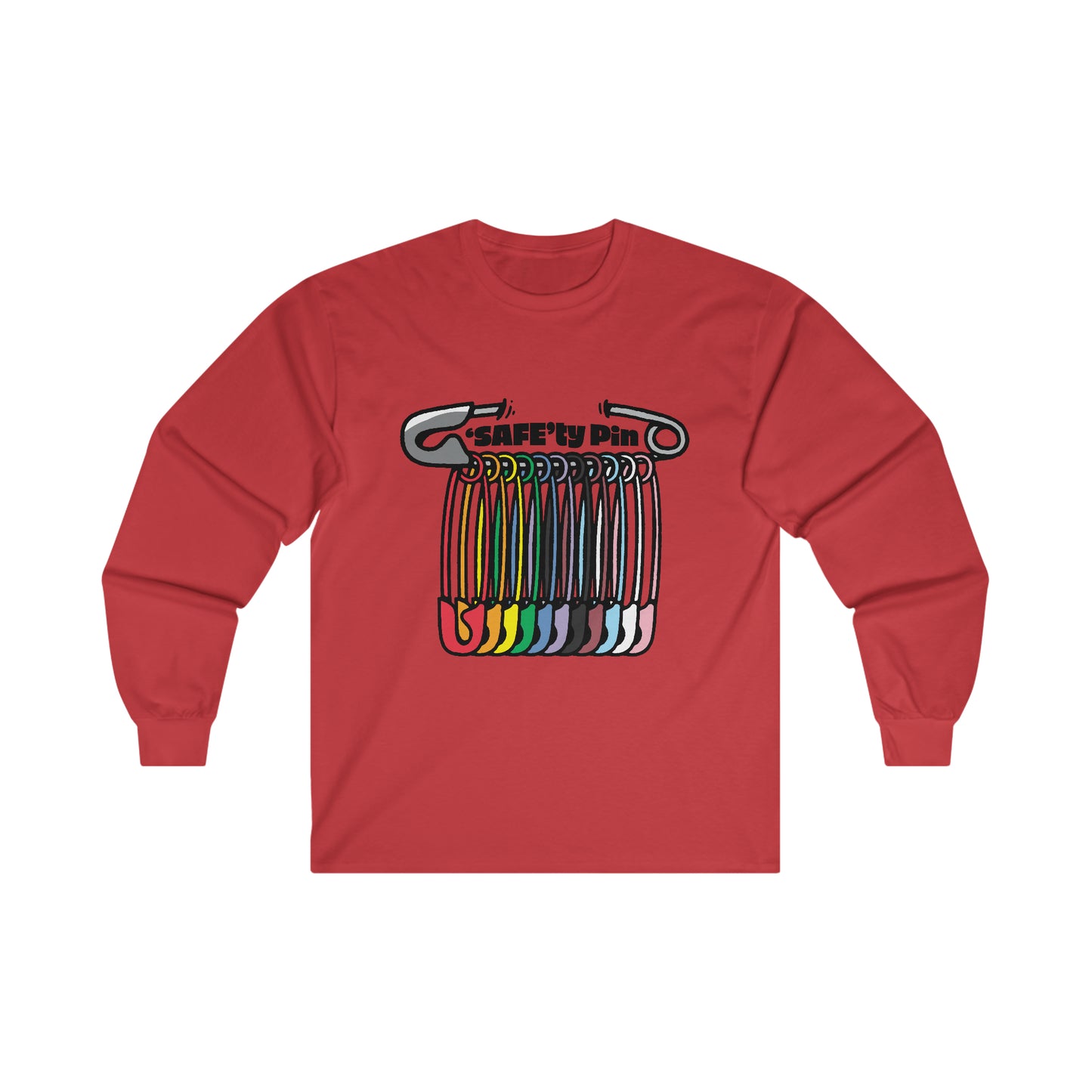 SAFEty Pin Long Sleeve Tee