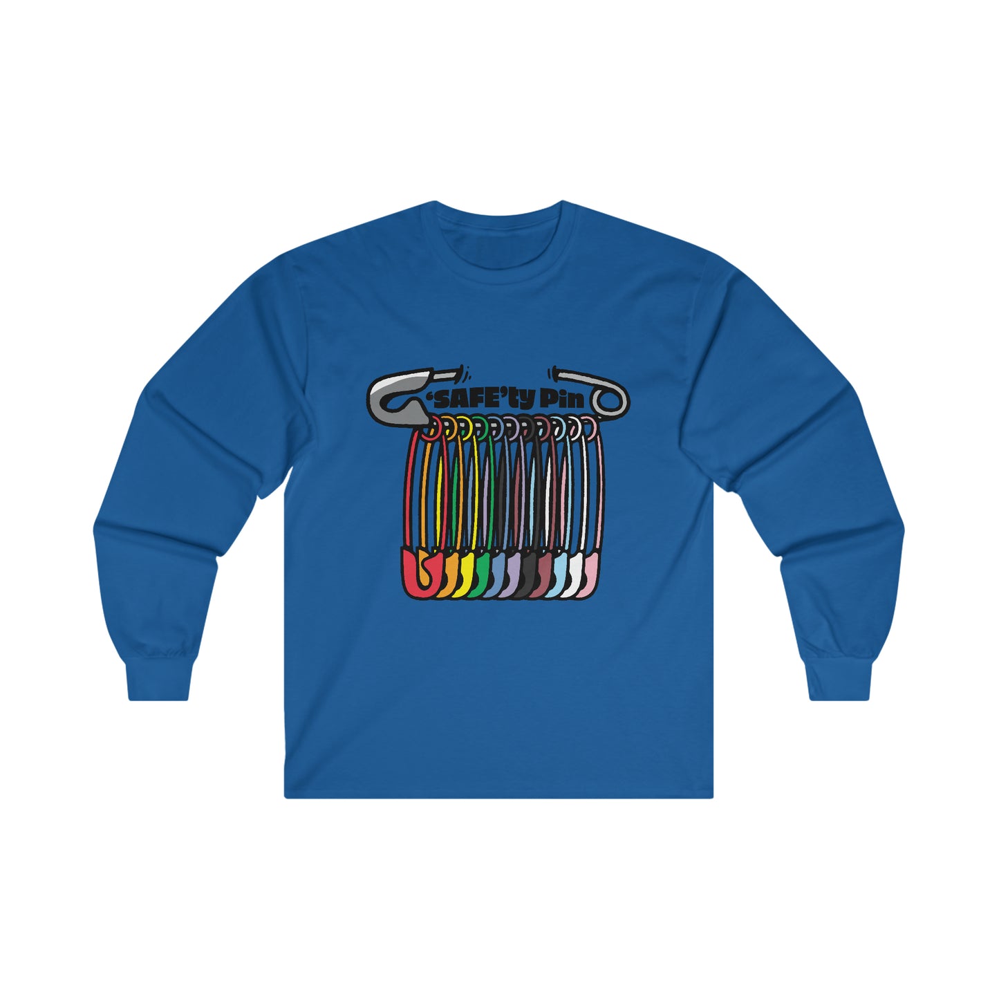 SAFEty Pin Long Sleeve Tee