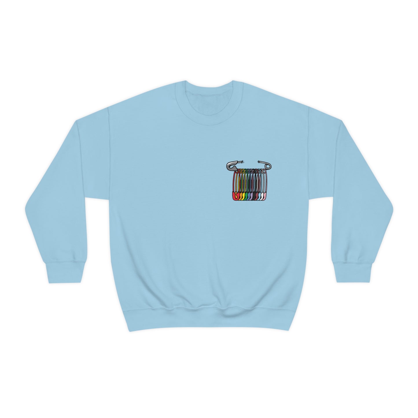 SAFEty Pin Crewneck Sweatshirt