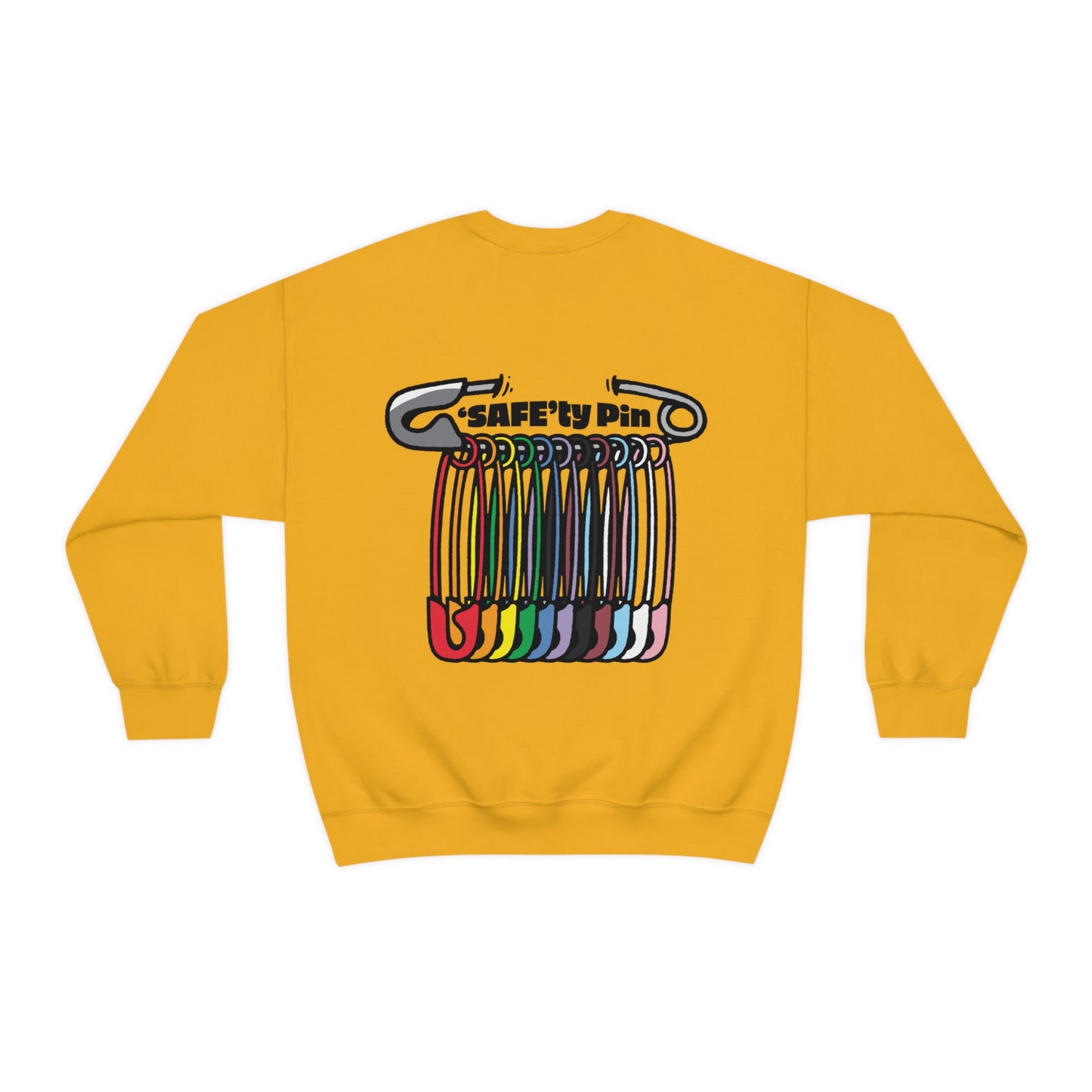 SAFEty Pin Crewneck Sweatshirt