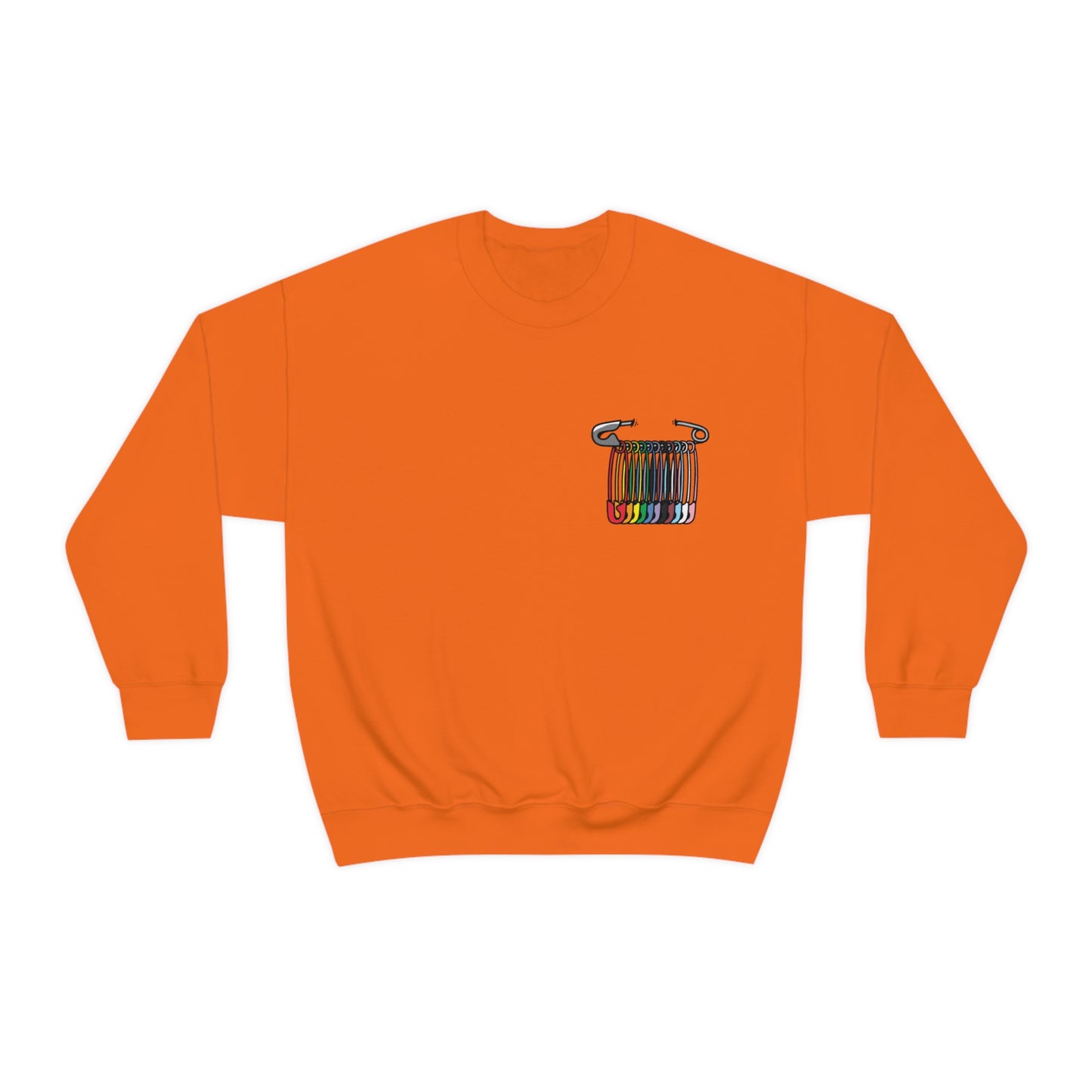 SAFEty Pin Crewneck Sweatshirt