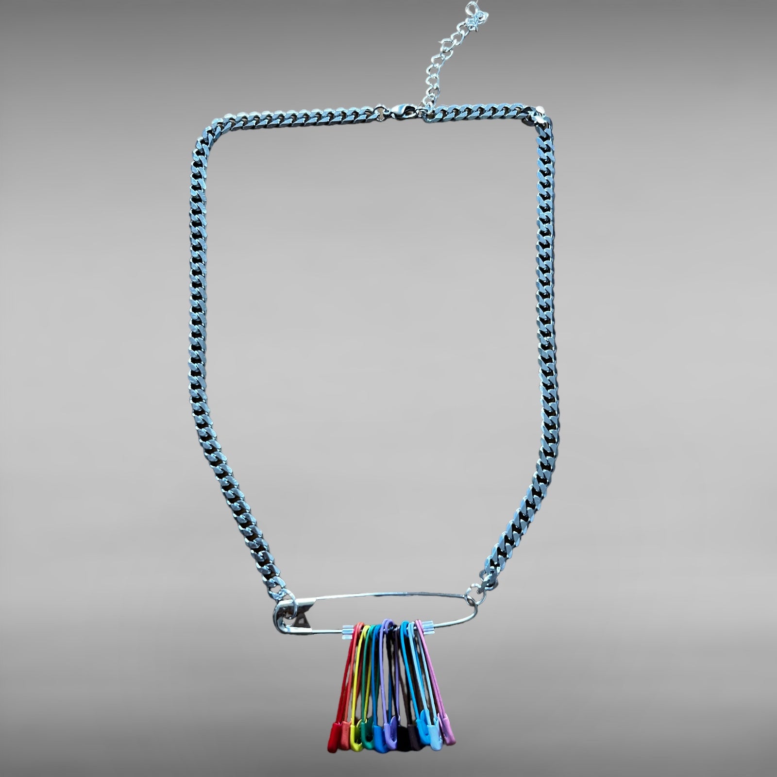 Philadelphia Rainbow Pride Flag Necklace For Sale