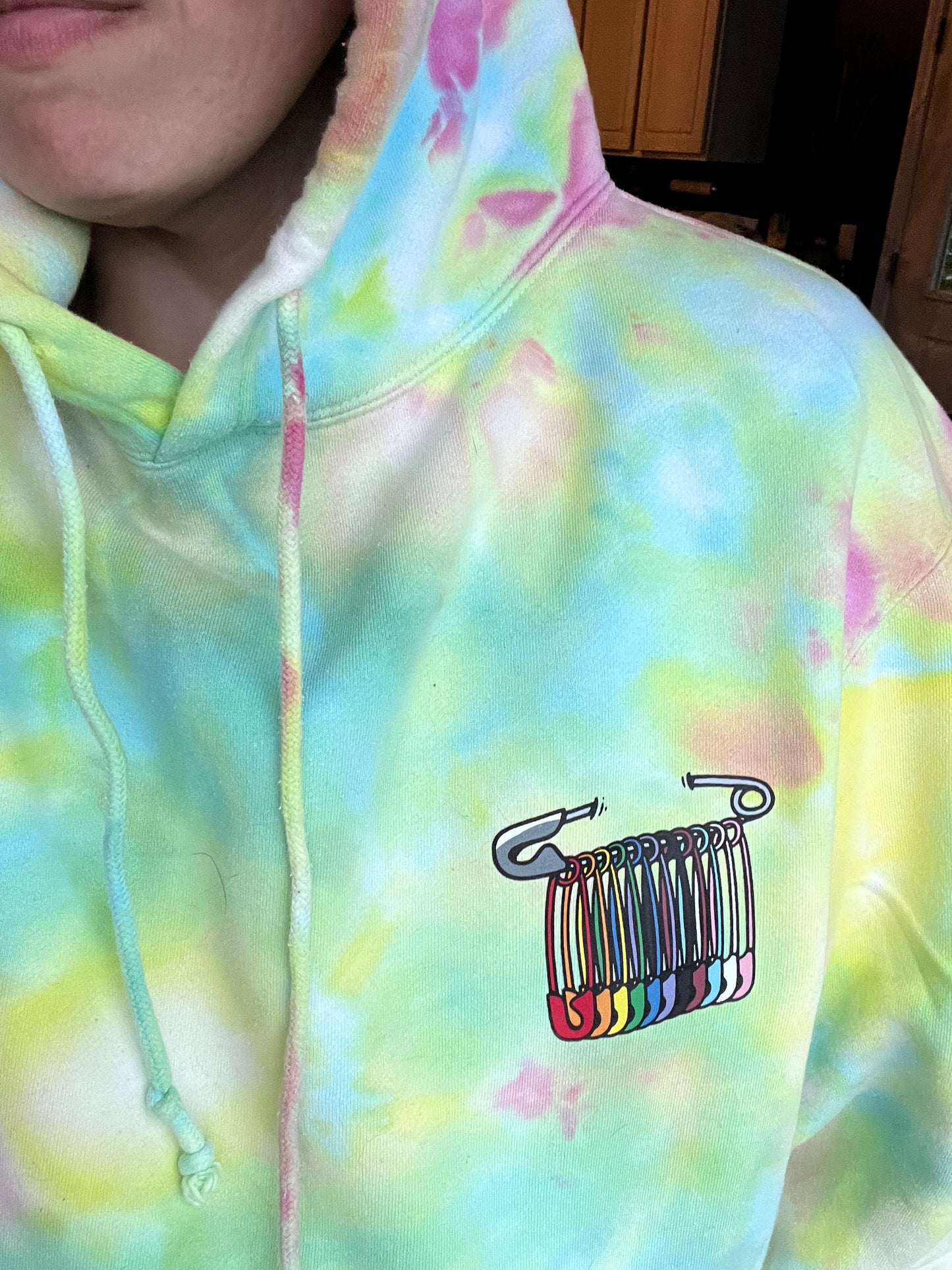 ‘SAFE’ty Pin Transfer on Custom Dyes