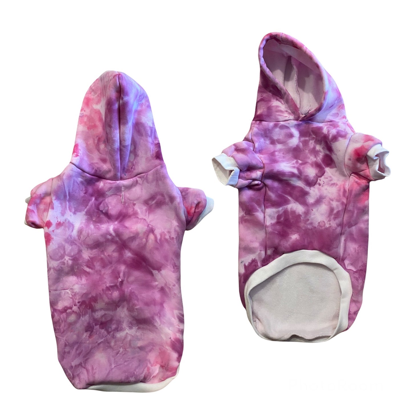 Scrunch Ice Dyed Pet Hoodie