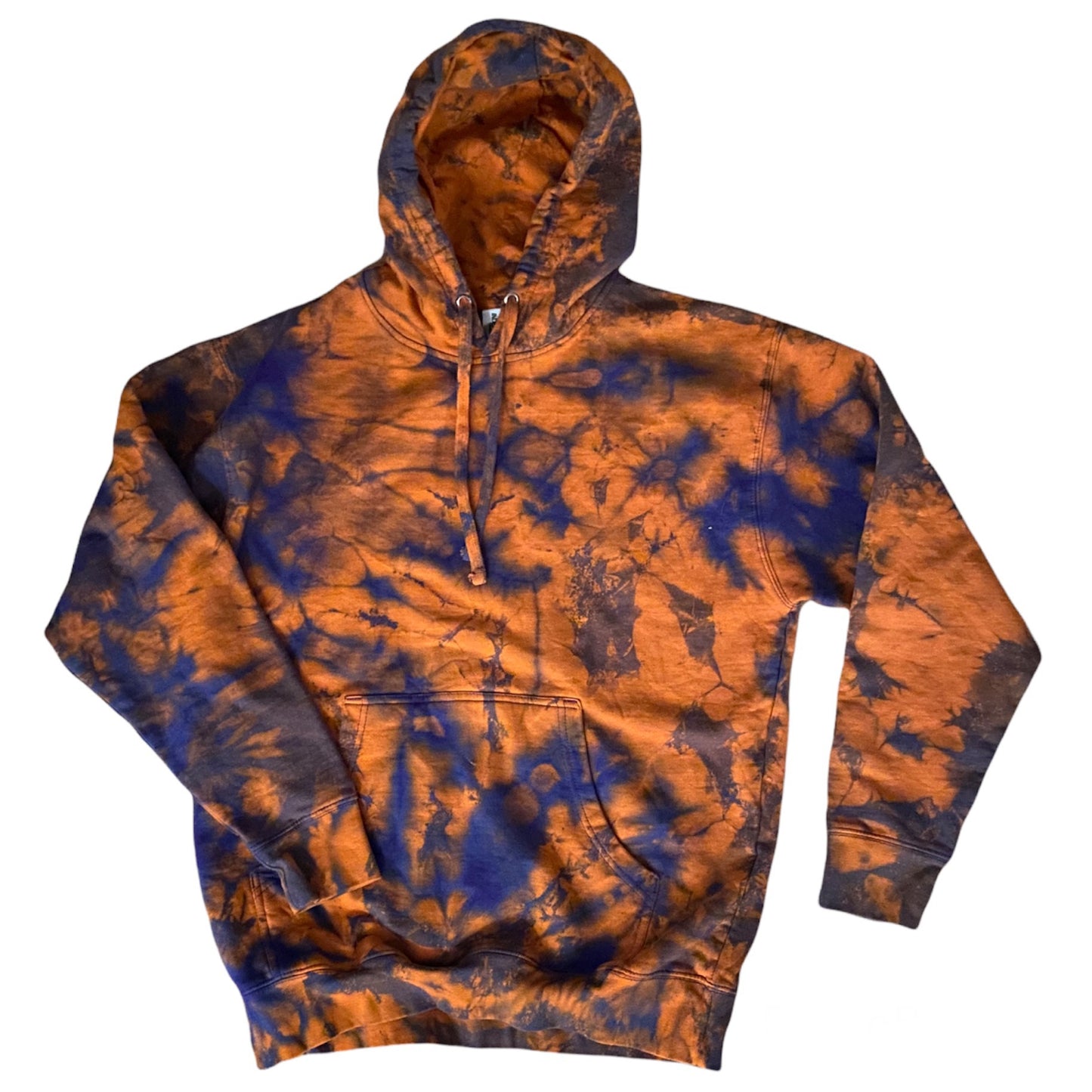 Scrunch Reverse Dyed Hoodie Sweatshirt