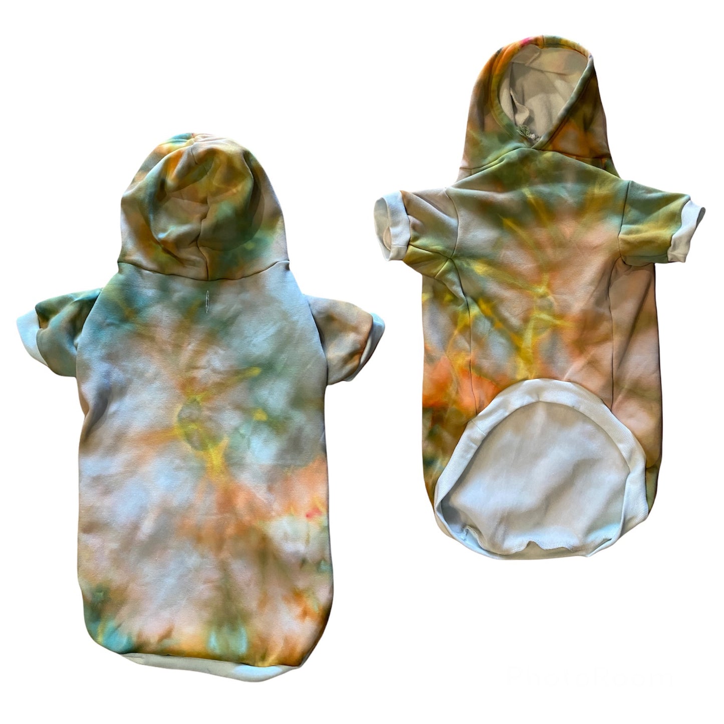 Scrunch Ice Dyed Pet Hoodie