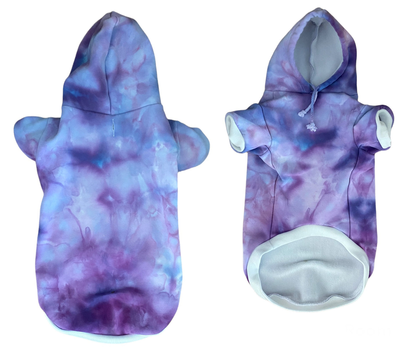 Scrunch Ice Dyed Pet Hoodie