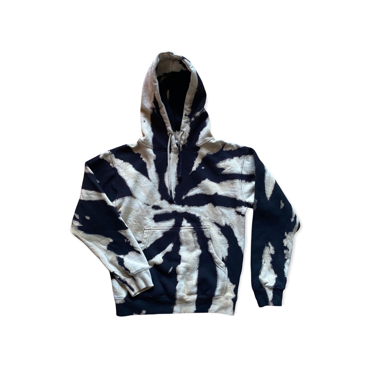 Spiral Reverse Dyed Hoodie Sweatshirt